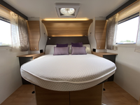 Luxus-Wohnmobil 5m, 4 Personen, wasserdicht, leicht, Aluminium-Stahl, EURO 5, 3500 kg Nutzlast, Solaranlage, komplette Ausstattung