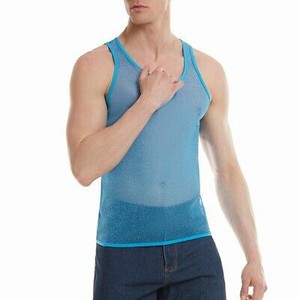 Débardeur respirant pour homme, best-seller, été, haute qualité, nouveau design, maille personnalisée, 100% coton, séchage rapide - Product Image 5