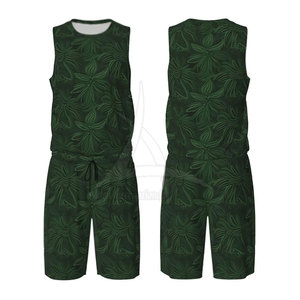 Meilleures ventes de tenues de basketball personnalisées pour hommes, ensembles de style, grande taille, respirant, haute qualité, 100% polyester - Product Image 1