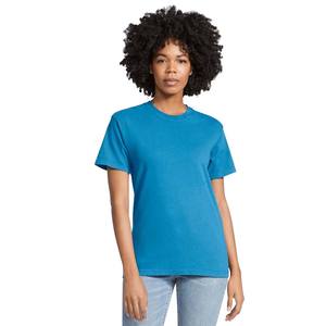 Camiseta transpirable con cuello redondo para hombre, camisetas pequeñas de algodón de manga corta - Product Image 4