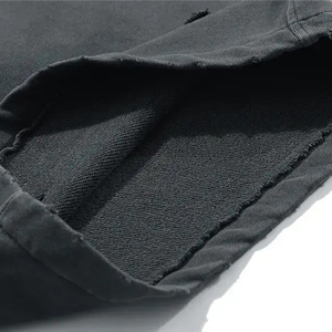 Cintura elástica Hombres Distress Short Ropa cómoda Hombres Distress Short Premium y Calidad única Hombres Distress Shorts - Product Image 5