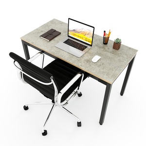Bureau Uconcept HBUC039 120x60cm, design minimaliste, durable, en contreplaqué couleur béton - Product Image 2