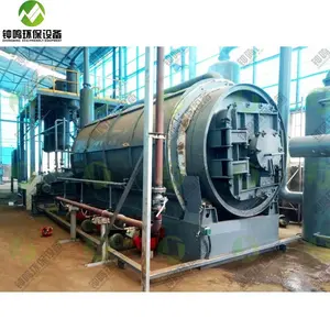 Waste Pyrolysis Plant Scrap Tires Pyrolysis To Oil Pyro Gas Recycling Machine