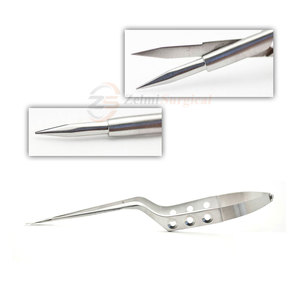 Ciseaux de dissection microchirurgicaux Yasargil ZELMI SURGICAL ZS-1604 en acier inoxydable, faible MOQ, manuels, certifiés CE - Product Image 1