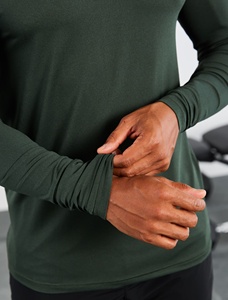 Conception personnalisée Fitness Tight Gym T-Shirts Unisexe Respirant Léger Solide Séchage rapide Sport Running Compression à manches longues - Product Image 2