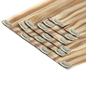 Extensiones de cabello natural, extensiones de cabello con cutículas alineadas y lisas de hueso, venta al por mayor - Product Image 1