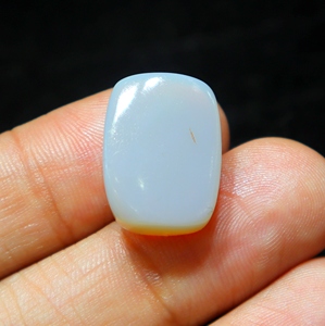 พลอยโอปอลทรงหลังเบี้ยทรงหลวมสีฟ้าจากออสเตรเลีย16.00กะรัตสำหรับทำเครื่องประดับ20X14X7MM ประมาณ - Product Image 4