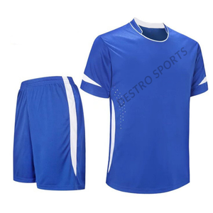 Camisetas de Fútbol de Manga Corta Transpirables y Ligeras de Secado Rápido, 100% Poliéster, Unisex, para Adultos - Product Image 1