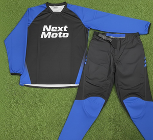 Pantalones y Jersey de Motocross Hechos a Medida, Ropa de Carreras Transpirable y Resistente al Viento con Diseño de Impresión Sublimada, Equipo MX Personalizado - Product Image 1