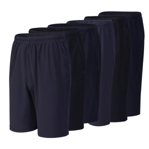 Pantalones cortos de poliéster transpirables sólido para hombre Pantalones cortos de moda de alta calidad Pantalones cortos de poliéster cómodos para hombre - Product Image 1