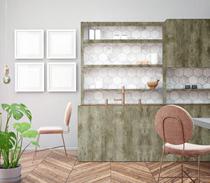 Matériau minimaliste en pierre indienne 7751 HPL pour une application décorative de salon élégant - Product Image 2