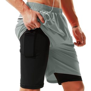 Leggings de fitness pour hommes à prix abordable avec short designs entièrement personnalisés top tendance respirant Shorts pour hommes de qualité supérieure - Product Image 3