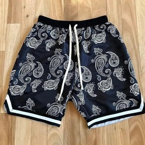 Pantalones cortos de poliéster personalizados para hombre, pantalones cortos para correr, sublimación sólida, malla en blanco, verano, entrenamiento, gimnasio, baloncesto, informales, venta al por mayor - Product Image 2