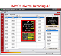 Logiciel de décodage universel IMMO 4.5 avec dongle pour l'élimination de l'IMMO EDC17, calculateur de code IMMO, outil de réparation d'ECU automobile