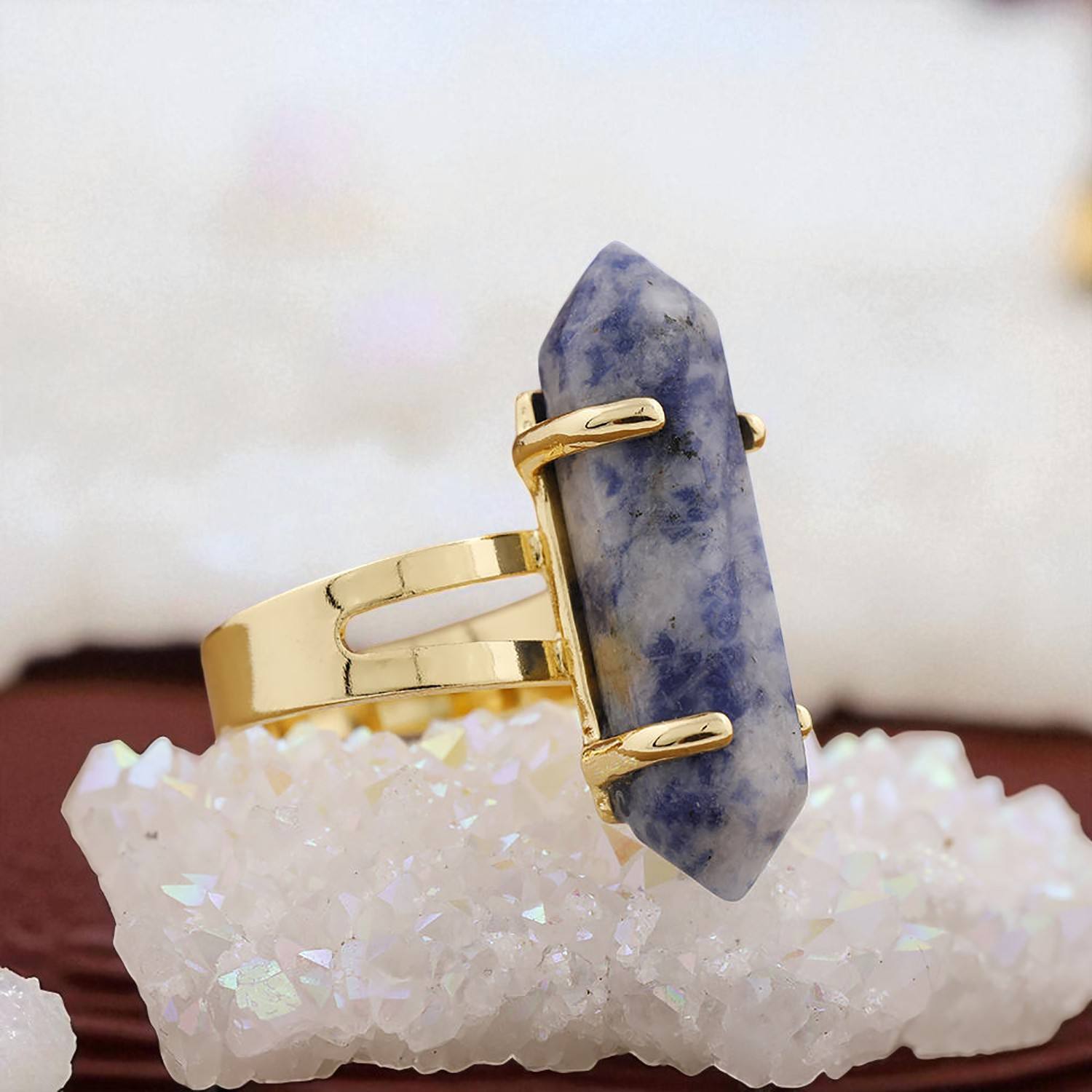 หินแจสเปอร์จุดสีฟ้า