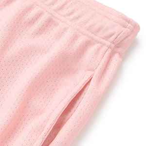 กางเกงบาสเก็ตบอลผู้ชายแบบตาข่ายสั่งทำพิเศษ น้ำหนักเบา แห้งเร็ว ระบายอากาศได้ดี แบบสองด้าน ผ้าตาข่ายสองชั้น เอวยางยืด โพลีเอสเตอร์ - Product Image 2