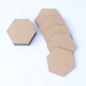 Dessous de verre en pierre MDF avec support pour décoration de table ustensiles de cuisine et tapis et tampons pour emballage personnalisé - Product Image 3