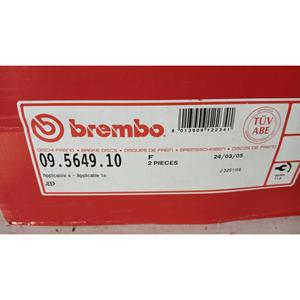 PAR DE DISCOS DE FRENO DELANTEROS JEEP Cherokee 1ª Serie (84>96) 095649.10 Gasolina - - Product Image 4