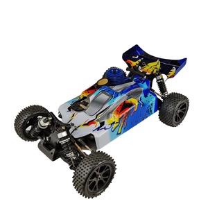 Voiture RC Nitro VRX RH1006 1/10 avec moteur à essence .18, vitesse maximale de 75 km/<span class=keywords><strong>h</strong></span>, <span class=keywords><strong>4</strong></span> roues motrices, buggy tout-terrain, réservoir de carburant de 80 cm³, voiture RTR de qualité hobby. - Product Image 5