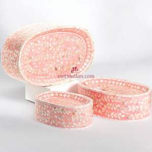 ขาตั้งเค้กตกแต่งลายมุกสำหรับโต๊ะขนมในเดือนรอมฎอนและใช้ในบ้านจากเวียดนาม - Product Image 1