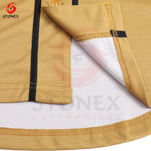 Maille de baseball imprimée brodée de vêtements d'équipe personnalisés avec maillot de baseball à bouton pour unisexe - Product Image 5