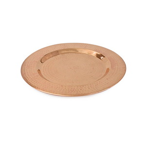 Plaque de chargeur en métal de forme ronde, couleur argent, design Unique, offre spéciale, décoration de mariage et d'événements, plaque de chargeur - Product Image 1