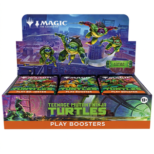 Magic The Gathering Teenage Mutant Ninja Turtles Play Boosters Display Version anglaise 13+ ans Cartes à collectionner - Product Image 1