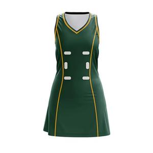 High Quality Polyester Netball Dress for Adults Breathable Sports Wear Top Design Women's Uniform for Summer Netball Uniform - Product Image 1