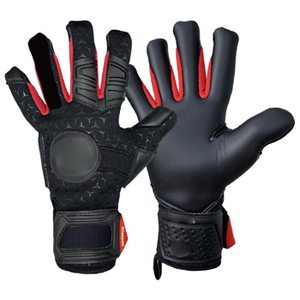 Guantes de portero de látex de diseño personalizado de alta calidad KHASON, cierre de cremallera, Palma antideslizante, logotipos personalizados, venta al por mayor a granel - Product Image 4