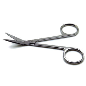 Ciseaux chirurgicaux en acier inoxydable pour instruments dentaires, ciseaux à pansements angulaires, ciseaux à bord droit - Product Image 2