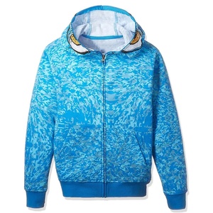 Sudadera con capucha OEM para hombre, con cremallera completa, logotipo personalizado, forro polar de algodón, ecológica y lisa - Product Image 4