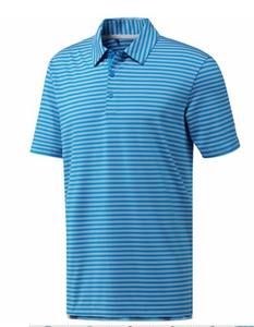 Polo de golf transpirable a rayas de 2 colores para hombre, Polo de manga corta de algodón de alta calidad, Polo bordado para hombre - Product Image 5