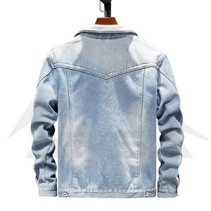 2024 veste en jean d'hiver pour hommes de grande taille doublure en laine respirante veste épaisse de haute qualité - Product Image 2