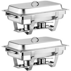 Square Stainless Steel <b>Chafing</b> <b>Dish</b> With Unique Shape for Elegant and Stylish Food Presentation - Product Image 3