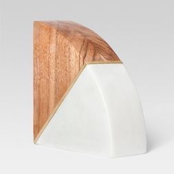 ENTRETAINIING GOURMENT Acero inoxidable Besafe mármol decorativo y tabla de cortar de madera de acacia Tabla de servir de mármol con mango - Product Image 4