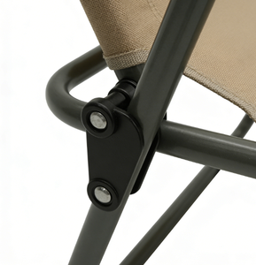 Chaise de <span class=keywords><strong>camping</strong></span> pliable robuste en Oxford 600D <span class=keywords><strong>avec</strong></span> accoudoirs en bois de hêtre, chaise d'extérieur portable pour pique-nique, pêche, voyage - Product Image 3