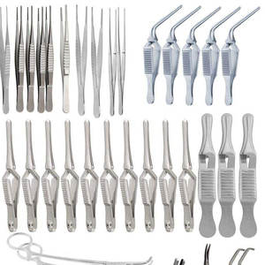 Juego de Instrumentos Quirúrgicos Manuales Reutilizables de Acero Inoxidable Alemán para Cirugía Vascular Mayor, 62 Piezas, Suministros al por Mayor de Fábrica, 2026 - Product Image 3