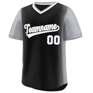 Camiseta de Béisbol para Hombre con Estampado Digital Personalizado de Alta Calidad, Transpirable, 100% Poliéster, Antibacteriana y de Secado Rápido - Product Image 2