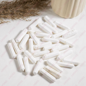 Cristales de Scolecita de Alta Calidad al por Mayor, Puntas de Lápiz de Doble Terminación para Decoración y Regalos - Product Image 4