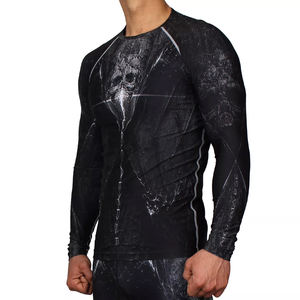 Créez votre propre rashguard pour homme - Vêtements d'entraînement respirants et à séchage rapide avec couleurs et tailles personnalisées |   Service OEM de marque privée - Product Image 2