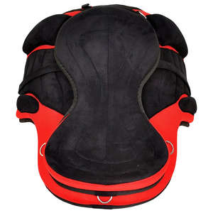 Sillín de caballo occidental de cuero de estilo inglés de calidad superior con juego de tachuelas hecho en Pakistán - Product Image 2