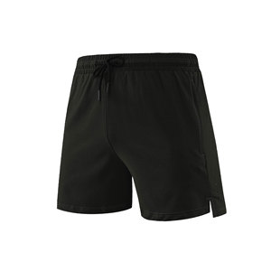 Pantalones cortos deportivos sólidos informales para hombre, de secado rápido, tejidos en cuatro direcciones, con logotipo personalizado, pantalones de tres puntos para correr, Maratón, teñidos lisos - Product Image 5