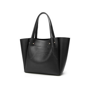 กระเป๋าหนังแฟชั่นสีทึบออกแบบใหม่ - Product Image 2