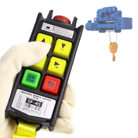 Offre Spéciale étanche et antipoussière IP67 4 boutons télécommande de grue à vitesse unique pour le levage d'entrepôt