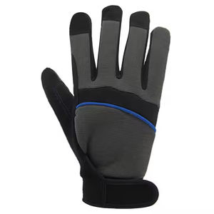 2024 Sale High Quality Comfortable Mechanics Gloves Waterproof Anti-Cut <b>Synthetic</b> <b>Leather</b> Low Price Plain Safety Gloves - Product Image 2