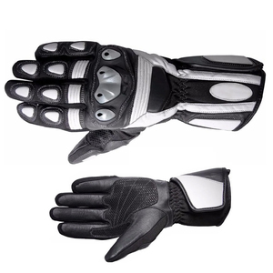 Guantes Largos de Motocicleta de Cuero Genuino para Hombre, Guantes de Carreras de Motocicleta, Precio Razonable, Alta Calidad - Product Image 5