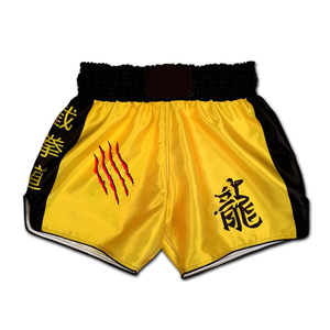 2023 nouvelle dernière conception en Stock hommes Muay Thai Shorts à vendre bonne qualité bas quantité minimale de commande conception personnalisée Arts martiaux porter des Shorts - Product Image 1