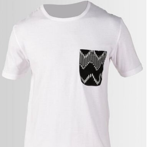 T-shirt Homme Oversize à Manches Courtes 100% Coton Personnalisé Hip Hop avec Poche Contrastante – Qualité Supérieure, Prix de Gros 2025 - Product Image 3