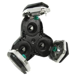 Cabezal de Repuesto para Afeitadora Eléctrica de Doble Cuchilla con Tapa Protectora, Compatible con Afeitadoras Rotatorias para Afeitado Facial, Uso Doméstico - Product Image 3