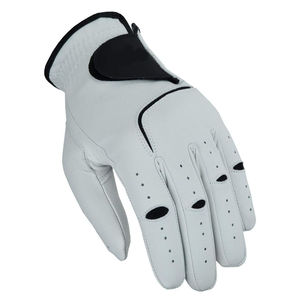 Acheter Nouveau Design Gants de golf en cuir personnalisés Gants de golf en cuir de mouton pour hommes Gants pour gauche et droite Doigt complet - Product Image 5
